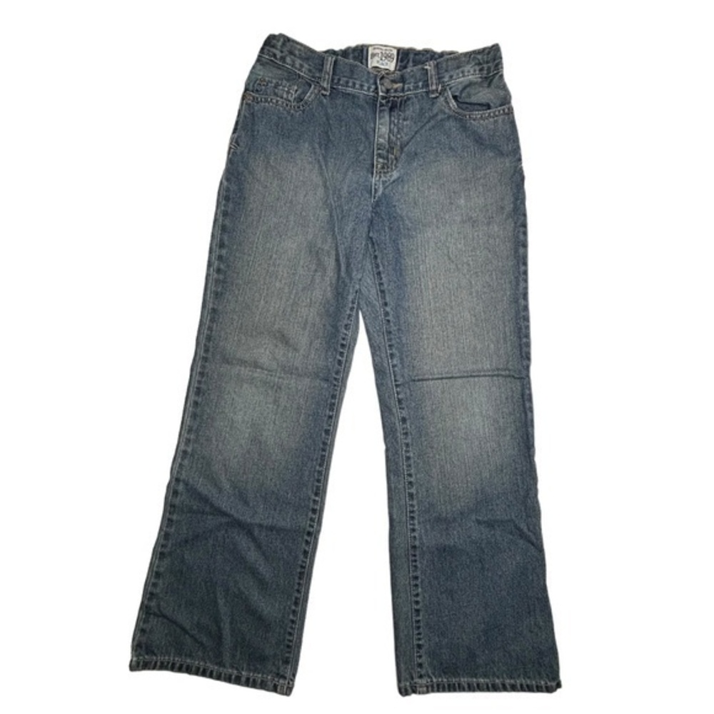 The Childrens Place Boys Jeans Size 12 Husky Bootcut Denim Blue‎ Jeans